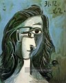 Tete Woman 3 1962 cubist Pablo Picasso